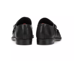 Alternative view of Giày Hugo Boss In Printed Leather 'Black' HBEU50474707-001