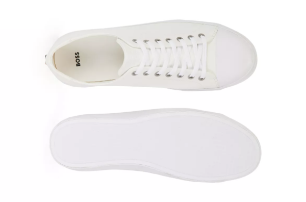 Giày Hugo Boss Material With Monogrammed 'White' 50474710 - Ảnh 3