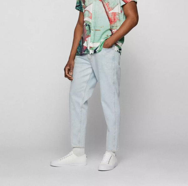 Giày Hugo Boss Material With Monogrammed 'White' 50474710 - Ảnh 4