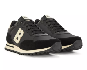 Alternative view of Giày Hugo Boss With B Detail 'Black' HBEU50474720-001