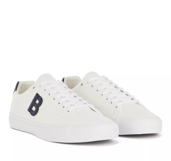 Giày Hugo Boss Trainers With Contrast 'White' 50474728 - Ảnh 2