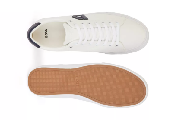 Giày Hugo Boss Trainers With Contrast 'White' 50474728 - Ảnh 3