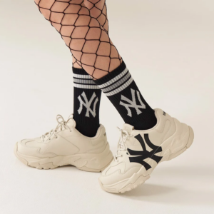 Alternative view of Giày MLB BigBall Chunky A New York Yankees 'Beige' 3ASHC101N-50BGS