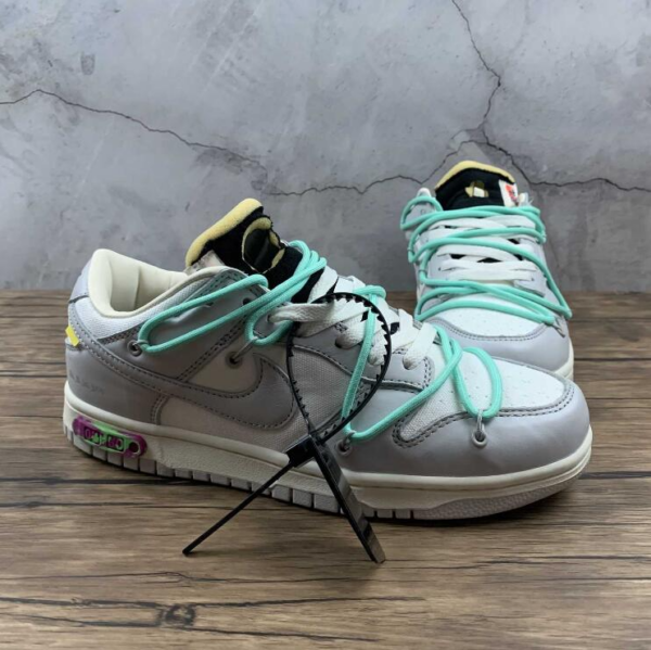 Giày Nike Off-White x Dunk Low 'Lot 04 Of 50' DM1602-114 - Ảnh 3