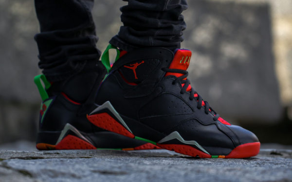 Giày Nike Air Jordan 7 Retro BG Marvin the Martian 304774-029 - Ảnh 2