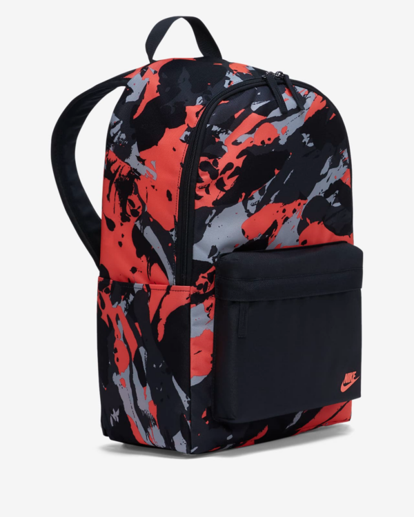 Balo Nike Heritage Printed Backpack Dark Smoke Grey CU9270-020 - Ảnh 2