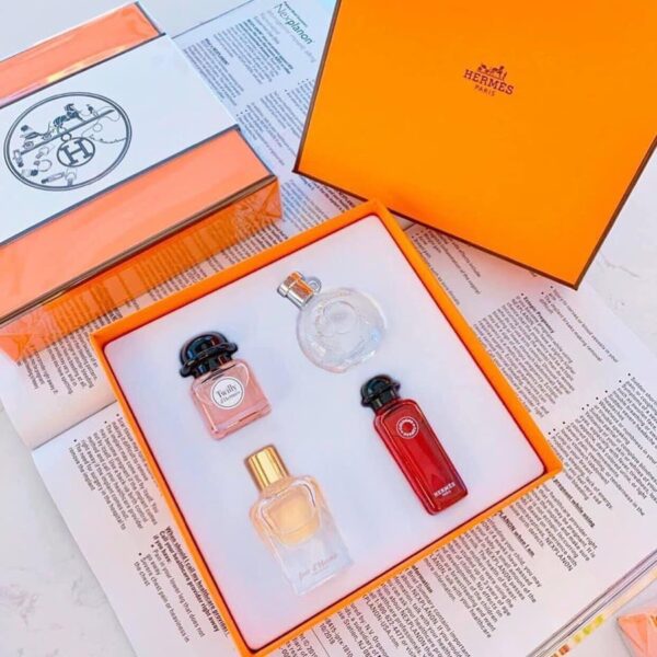 Set Nước Hoa Hermes Mini 4pcs Cho Nữ (4 x 7,5ml) - Ảnh 3