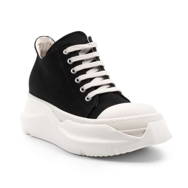 Giày Rick Owens DRKSHDW Abstract Low Sneakers In Black  DU21S2842 - Ảnh 2