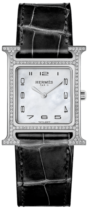 Dong Ho Hermes Heure H Watch 'Black Croco' W047215WW00
