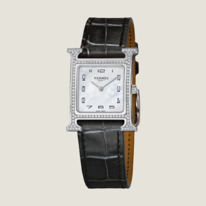 Dong Ho Hermes Heure H Watch 'Black Croco' W047215WW00