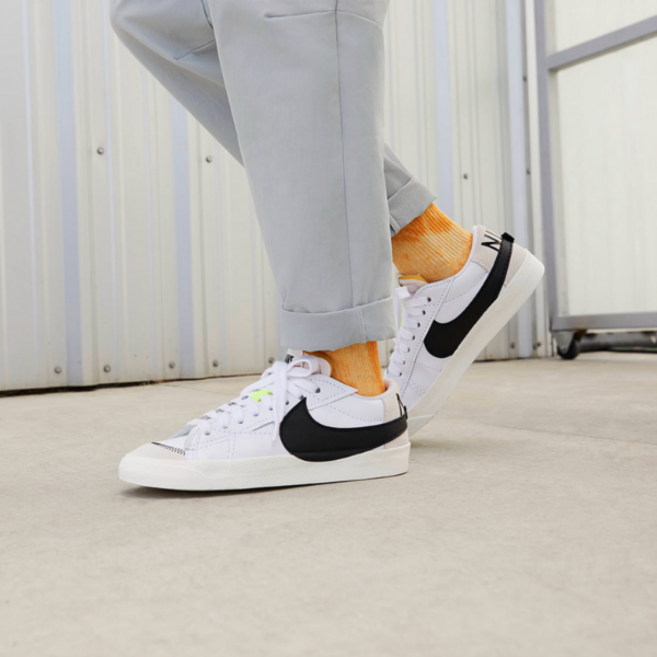 Giày Nike Blazer Low Jumbo 'White Black' DQ1470-101 - Ảnh 2