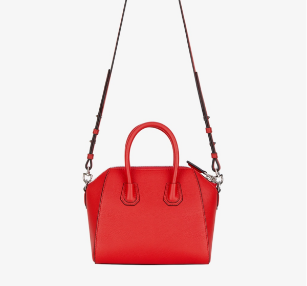 Túi Givenchy Grained Leather Mini Antigona Bag 'Red' BB05114012-630 - Ảnh 2
