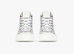 Alternative view of Giày Givenchy City High 4G Jacquard 'White Black' BE0025E10N-004