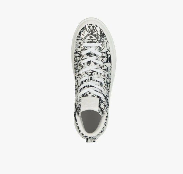 Giày Givenchy City High 'White Black' BE0025E1B4-116 - Ảnh 5