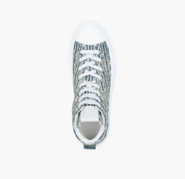 Giày Givenchy City High Top 'Denim Blue' BE0025E1EL-457 - Ảnh 4