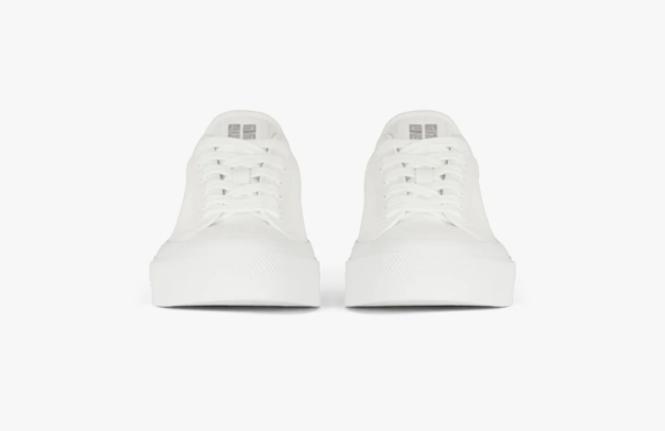 Giày Givenchy In Leather 'White Silver' BE0027E1GW-132 - Ảnh 2