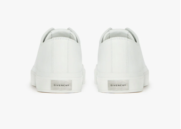Giày Givenchy City In Grained Leather 'White' BH0050H0X2-100 - Ảnh 4