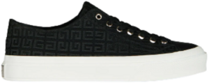 Giày Givenchy In 4G Embroidered Canvas 'Black' BH0050H13H-001