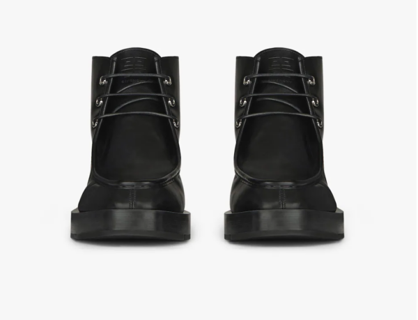 Giày Givenchy Squared Lace Up 'Black' BH6037H0Z9-001 - Ảnh 2