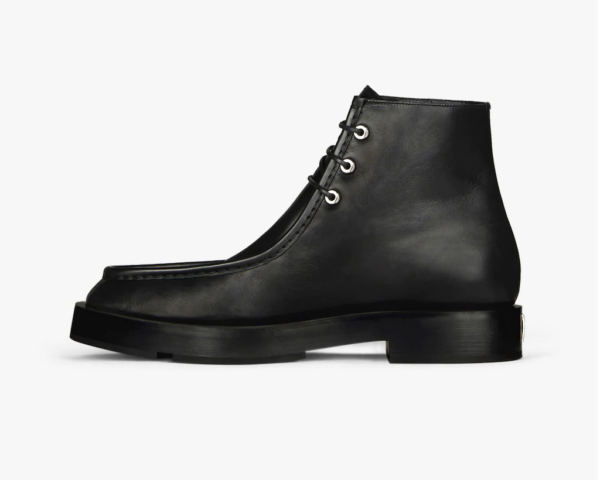 Giày Givenchy Squared Lace Up 'Black' BH6037H0Z9-001 - Ảnh 3
