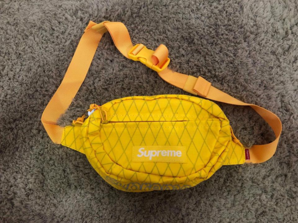 Túi Supreme Waist Bag FW18 Yellow SP-WBFW18YW - Ảnh 3