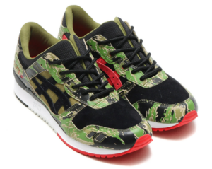 Alternative view of Giày Atmos x Asics Gel Lyte 3 'Green Tiger Camo' HK724-8890