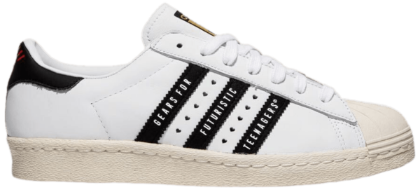 Giày Adidas Human Made x Superstar 'White Black' FY0728
