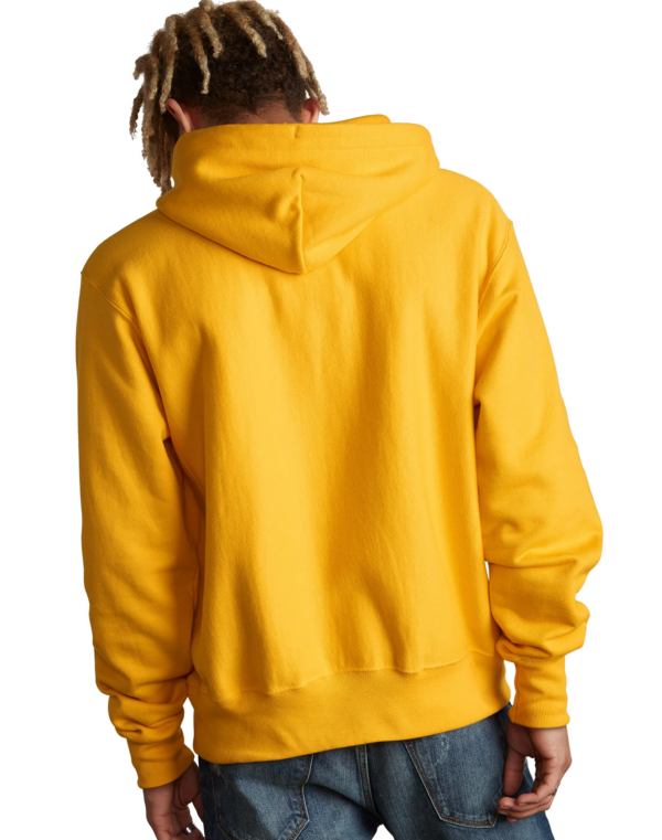 Áo Champion Reverse Weave Pullover Hoodie Team Gold GF68 Y06145 - Ảnh 3