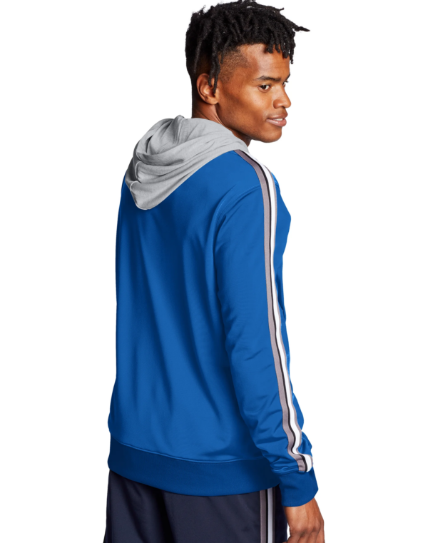 Áo Champion Track Hoodie Embroidered Logo Navy S4523 550206 - Ảnh 3