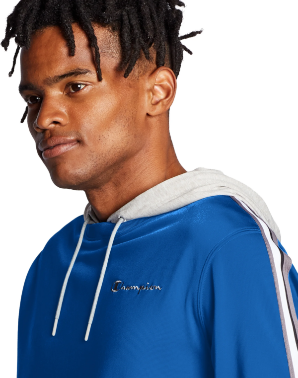 Áo Champion Track Hoodie Embroidered Logo Navy S4523 550206 - Ảnh 2