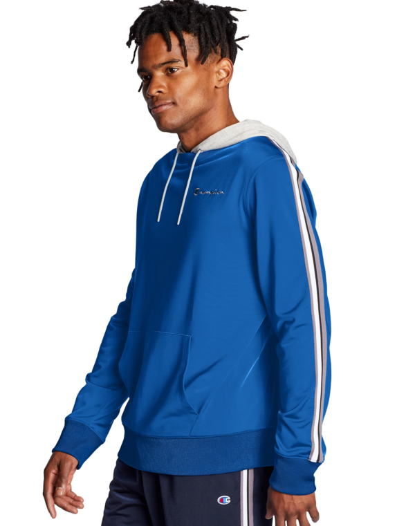 Áo Champion Track Hoodie Embroidered Logo Navy S4523 550206 - Ảnh 5