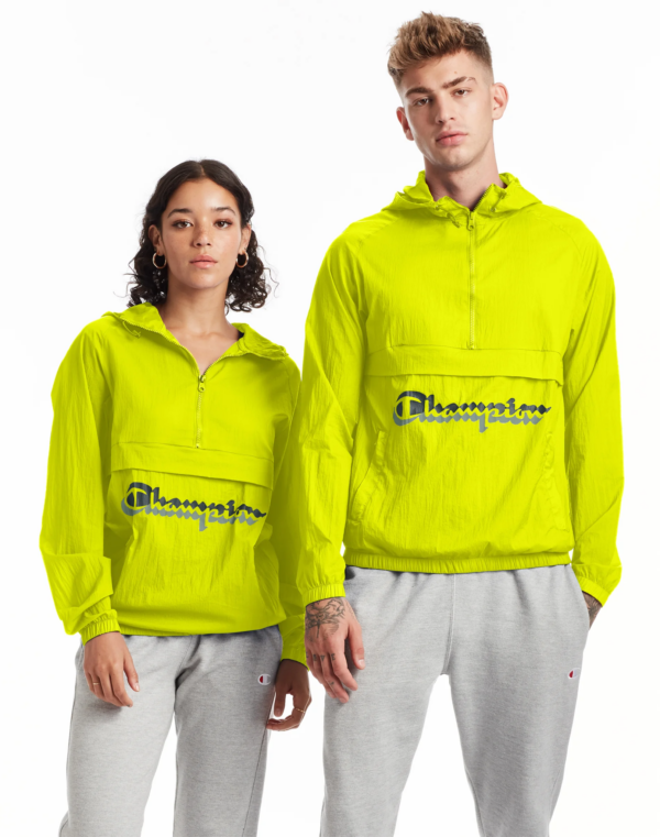 Áo Champion Half Zip Anorak Neon V0180 549964 - Ảnh 5