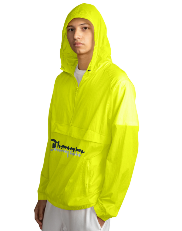 Áo Champion Half Zip Anorak Neon V0180 549964 - Ảnh 3
