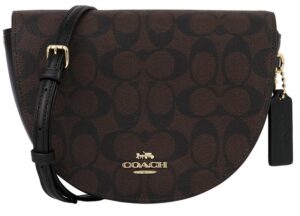 Túi Coach Signature Ellen Crossbody Bag Brown Black C1430 IMAA8