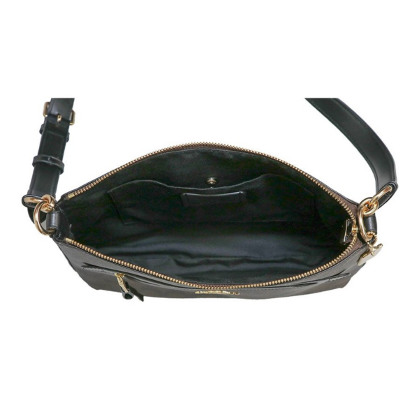 Túi Coach May Dark Brown Color File Cross Bag F77885 IMAA8 - Ảnh 4