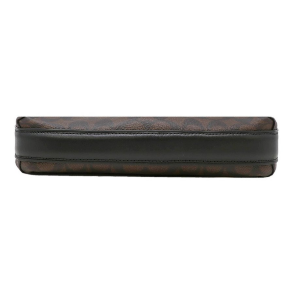 Túi Coach May Dark Brown Color File Cross Bag F77885 IMAA8 - Ảnh 5