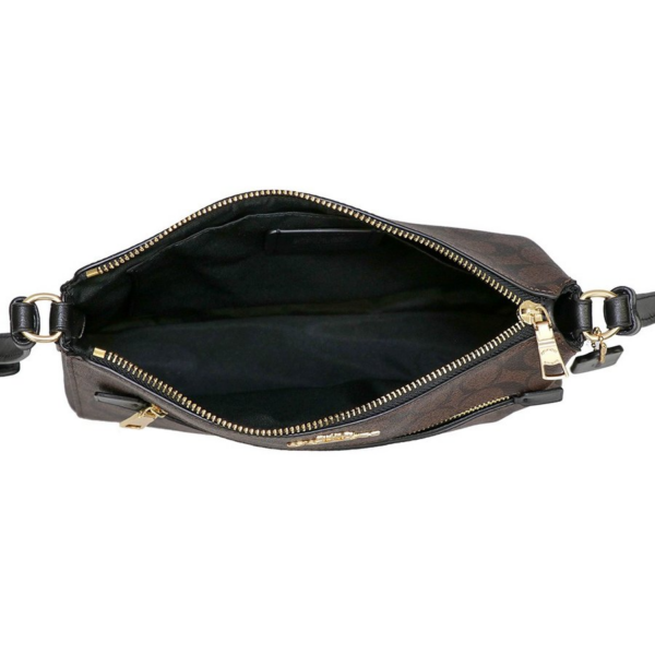 Túi Coach Signature Gallery File Bag F91013 IMAA8 - Ảnh 4