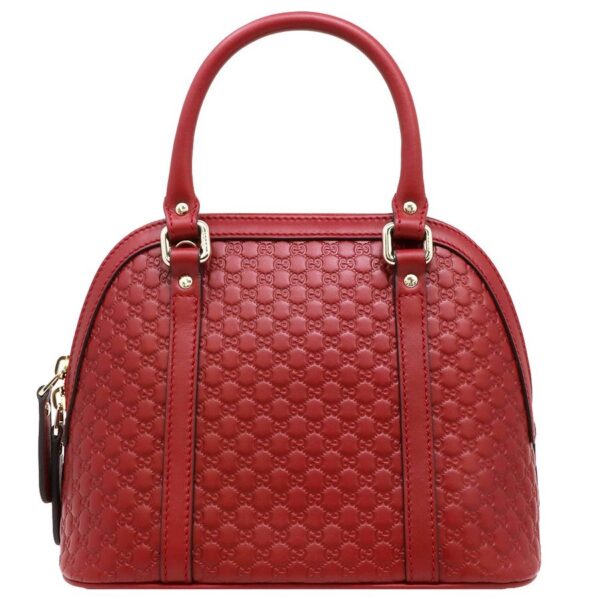 Túi Gucci GG Dome Satchel Shoulder Bag Red 449654 BMJ1G 6420 - Ảnh 3