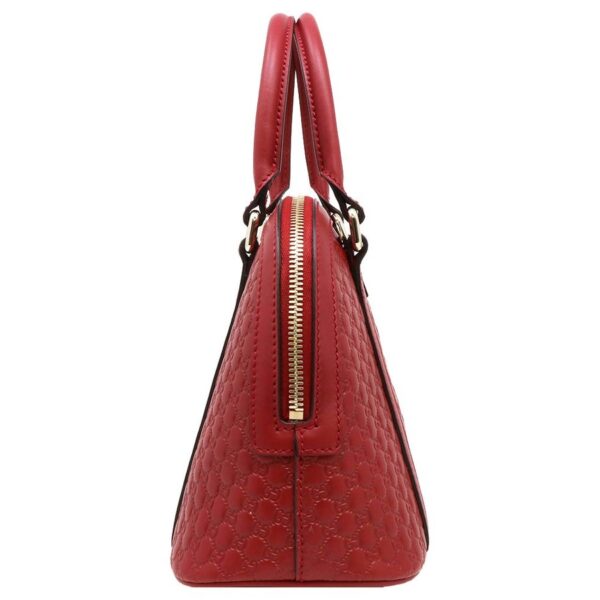 Túi Gucci GG Dome Satchel Shoulder Bag Red 449654 BMJ1G 6420 - Ảnh 4
