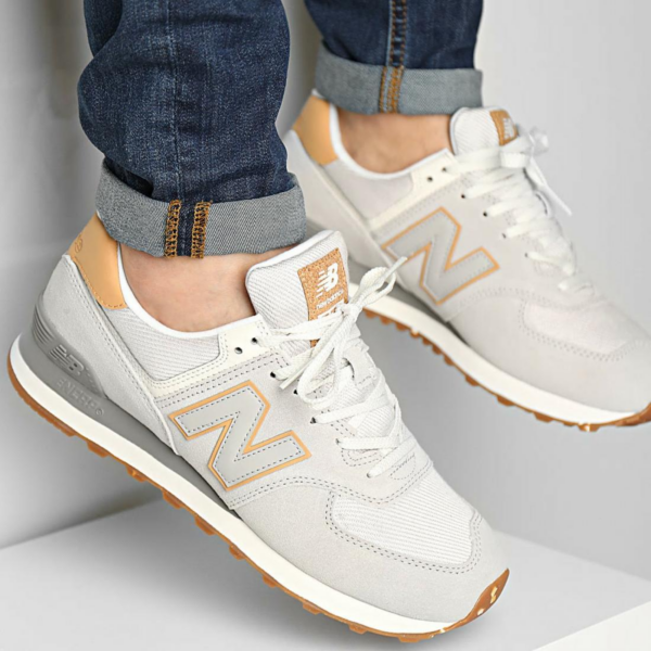 Giày New Balance 574 'Rain Cloud Maple' ML574AC2 - Ảnh 2