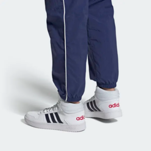 Alternative view of Giày Adidas Hoops 2.0 Mid 'White Legend Ink' FW4478