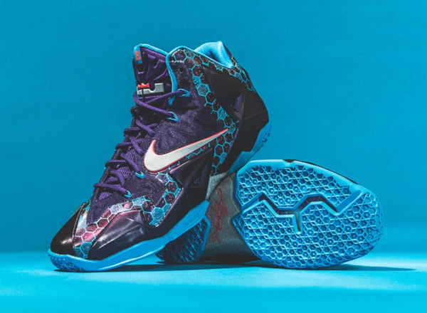 Giày Nike LeBron 11 'BHM' 646702-001 - Ảnh 6