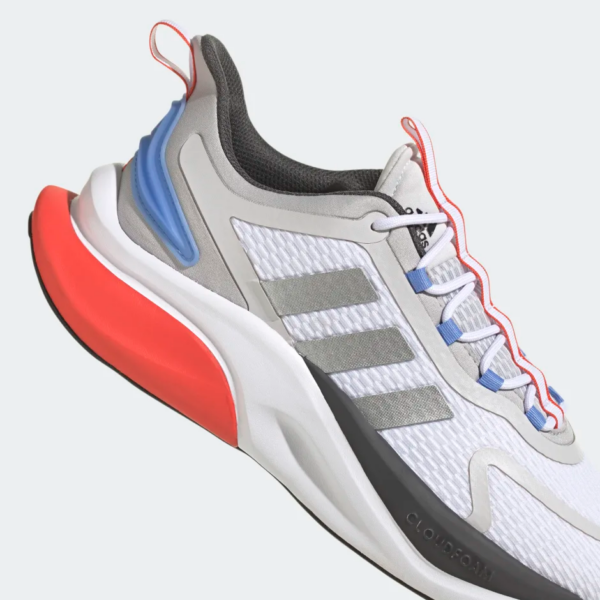 Giày Adidas Alphabounce Plus 'White Silver Blue Fusion' HP6139 - Ảnh 3