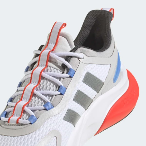 Giày Adidas Alphabounce Plus 'White Silver Blue Fusion' HP6139 - Ảnh 4