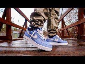 Alternative view of Giày Nike Air Force 1 '07 LV8 Dusty Blue DH0265-400