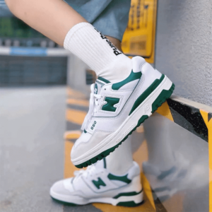 Alternative view of Giày New Balance 550 'White Green' BB550WT1