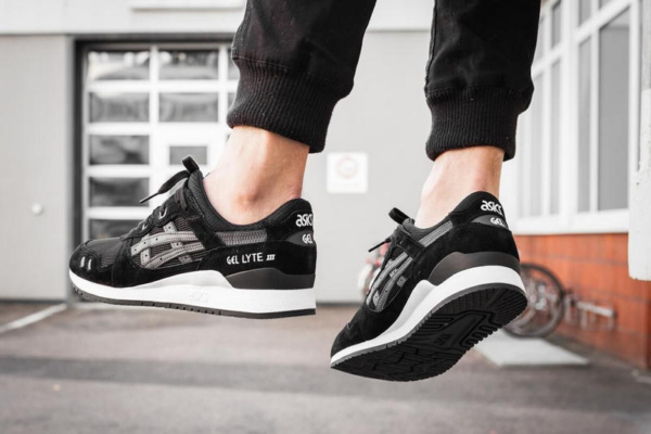 Giày Asics Gel Lyte 3 "Black" H7ZNQ-9690 - Ảnh 6