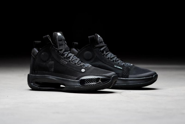 Giày Nike Air Jordan 34 PF 'Black Cat' BQ3381-003 - Ảnh 2