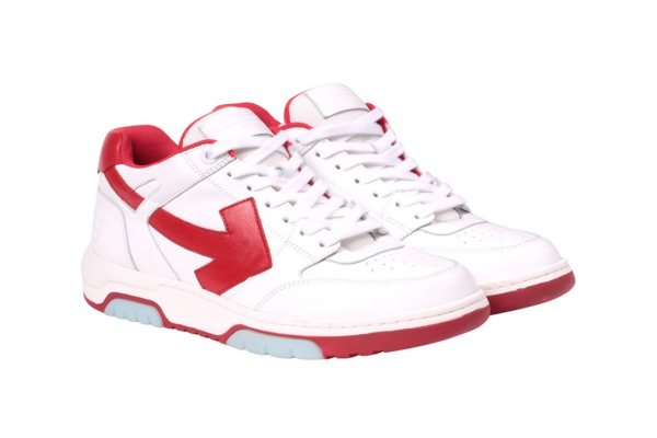 Giày Off White Arrow Out of Office Sneakers OMIA189F 20LEA - Ảnh 5