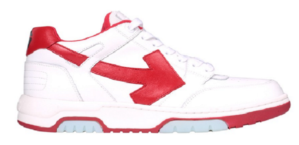 Giày Off White Arrow Out of Office Sneakers OMIA189F 20LEA